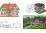 redraw 2d 3d floor plans for home, apartment, real estate